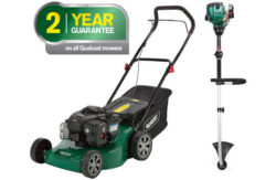 Qualcast - Petrol - Cordless - Lawnmower 125cc And Trimmer 29cc